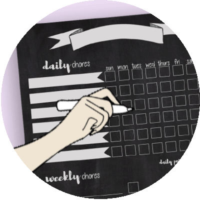 magnetic chore chart chores list for 8 year olds