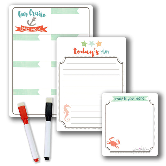 Cruise Schedule Planner - carnival Cruise Accessories Door Magnets